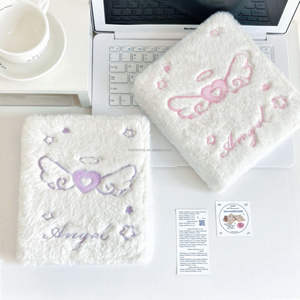 Nuevo lazo de felpa A6 carpeta álbum de tarjetas de fotos de hojas sueltas <span class=keywords><strong>Mini</strong></span> película Photocard organizador recoger <span class=keywords><strong>libro</strong></span> - Product Image 4