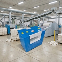 Machine à ouvrir et à trier les fibres de coton et de polyester en microfibre haute performance, marque Yingwang, capacité 100 kg/h, puissance 1,5 kW, 220 V