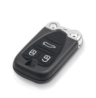 Coque de clé de voiture à distance en ABS noir à 3 boutons, remplacement compatible Alfa Romeo 159 Brera 156 Spider, lame non coupée, télécommande pliable