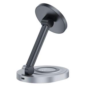 <span class=keywords><strong>Chargeur</strong></span> magnétique sans fil pliable <span class=keywords><strong>2</strong></span> en 1 15W pour iPhone 12 13 14 Mini Pro Max <span class=keywords><strong>Apple</strong></span> Watch <span class=keywords><strong>Airpods</strong></span> Station de charge rapide - Product Image 5