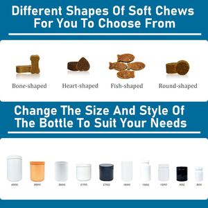 Cane ansia sollievo e Stress viaggio separazione tuono sonno cani calmante canapa mastica - Product Image 4