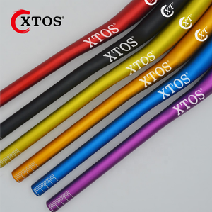 XTOS <span class=keywords><strong>vtt</strong></span> haute qualité <span class=keywords><strong>guidon</strong></span> <span class=keywords><strong>guidon</strong></span> de vélo en alliage d'aluminium - Product Image 3