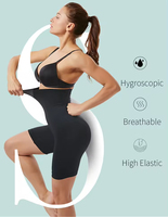 Entrenador de cintura adelgazante para levantamiento de glúteos para mujer, ropa moldeadora corporal, fajas para muslos, almohadilla para glúteos, bragas con Control de barriga y cadera