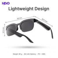 Lunettes Intelligentes de Traduction IA en Gros, Type C, Contrôle Tactile, Son Stéréo Bilatéral, Lunettes de Soleil pour Voyages d'Affaires