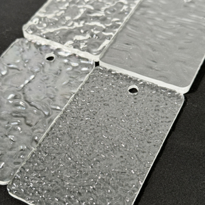 Tùy Chỉnh Cắt 4ft * 8ft Tấm Acrylic Rõ Ràng Sóng Gợn Bảng Hiển Thị Khối Tấm Nhựa Cho Chụp Đạo Cụ Trang Trí Nội Thất Đá Kết Cấu Loại - Product Image 1