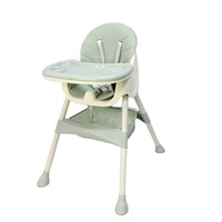 Chaises hautes de salle à manger modernes chaise multifonction pour bébés et enfants avec coussin en PU chaise haute pour l'alimentation de bébé