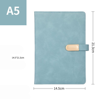 Carnet A5 60 pages, classeur à anneaux, carnet A5, bleu marine, estampage argenté, couverture rigide personnalisée