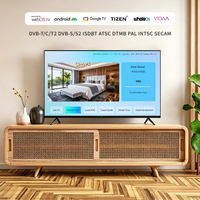 Hotel-tv, 50 inch tv, frameloze 50 55 65 75 85 100 inch 4K/8K HD QLED Smart-tv met Android 14 WiFi USB Geschikt voor gaming en cinema