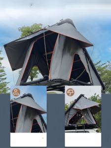 Tente de toit rigide en aluminium pour voiture, prête à être expédiée, en stock, pour le camping en plein air - Product Image 4