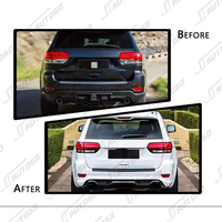Facelift Bodykit pour Jeep Grand Cherokee 2014 2015 2016 2017 2018 2019 2020 2021 Mise à niveau vers le kit de SRT-8 Grille de pare-chocs de haute qualité