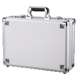 Caja de <span class=keywords><strong>Herramientas</strong></span> de aluminio multifuncional, maletín duro con marco de Metal, caja de almacenamiento, maletín resistente y duradero para ordenador portátil - Product Image 2