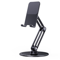 Support de téléphone portable de bureau en alliage d'aluminium Boneruy L08P, rotatif à 360°, prix d'usine, compatible tablette
