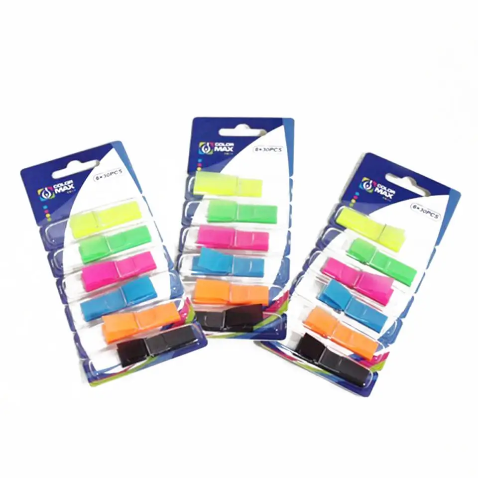 Chinese Briefpapier Fluorescerende Kleur Huisdier Sticky Note Set