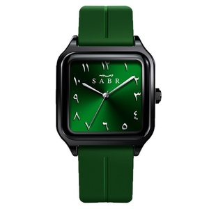 Reloj de Cuarzo para Hombre, Diseño Cuadrado, Correa Magnética, Acrílico Ecológico, Estilo Lujoso y Moderno, Importado - Product Image 5