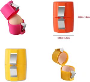 เครื่องมือแยกเปลือกไข่แบบใช้มือ 3 ชิ้น ทำจากพลาสติก ขายดีปี 2025 ที่เปิดเปลือกไข่ - Product Image 2