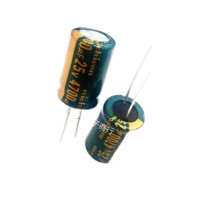 Condensador electrolítico de alta calidad y precio más bajo, 25V4700UF, <span class=keywords><strong>4700UF</strong></span>, <span class=keywords><strong>25V</strong></span>, 16x25mm - Product Image 1