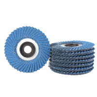 Disques abrasifs Dongtai 100mm/115mm pour acier inoxydable, disques de ponçage et de meulage, OEM/ODM/OBM, disque à lamelles de style coréen
