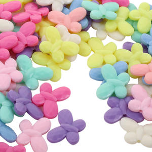 Cuentas Sueltas de Acrílico de 10 mm con Forma de Corazón, Estrella, Rosa, Cruz, Letra, Mariposa y <span class=keywords><strong>Elefante</strong></span>, para Manualidades, Joyería y Juguetes - Product Image 4