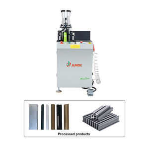 Machine de découpe à angle droit hydraulique JUNDE pour la fabrication de profilés en aluminium avec pince pneumatique, vitesse de coupe de scie réglable - Product Image 5