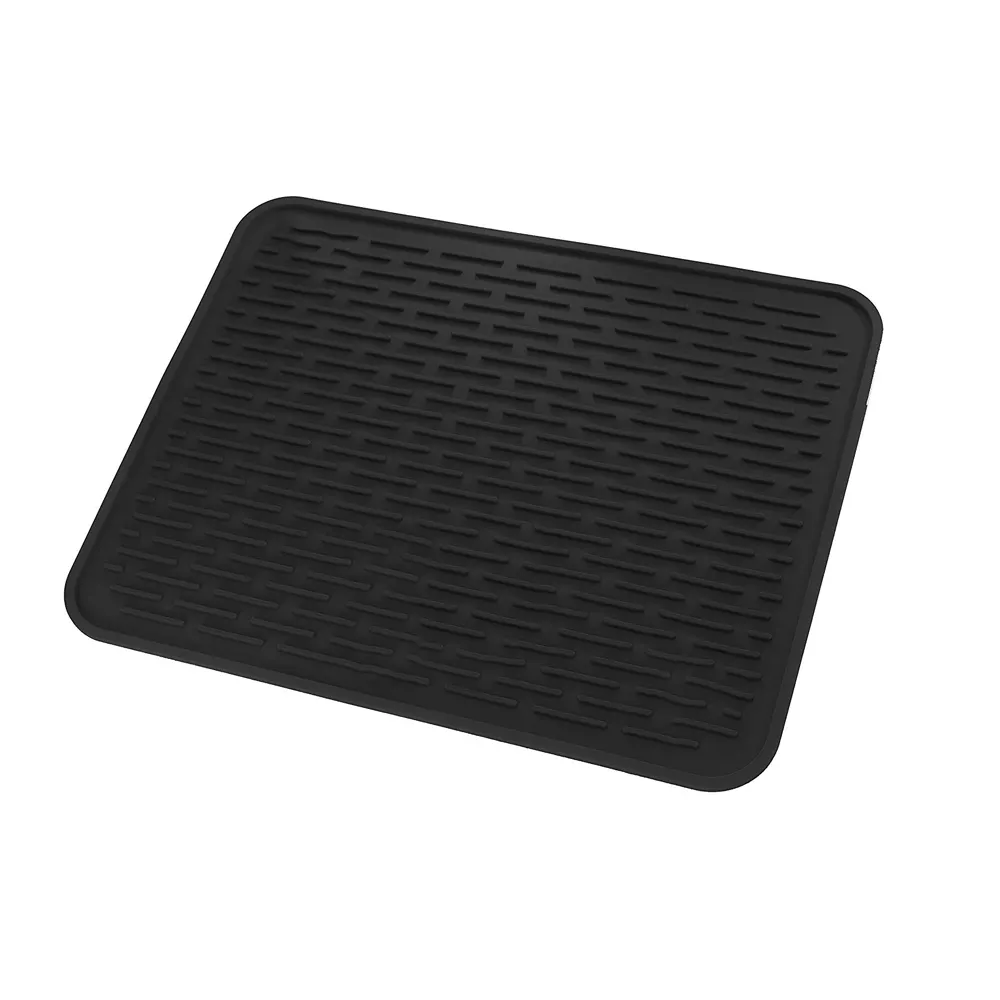 Thân Thiện Với Môi Silicone Khô Mat Dễ Dàng Làm Sạch Chịu Nhiệt Món Ăn Mat Nhà Bếp Silicone Món Ăn Khô Mat