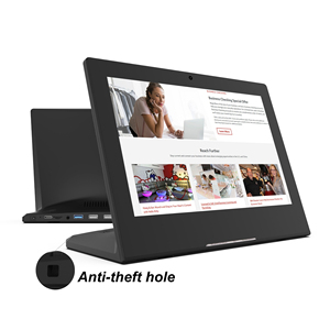 <b>10</b>.1 <b>Inch</b> Android 11 <b>Tablet</b> PC L Shape Desktop Touch Screen Rockchip Processor New Condition-for Customer Feedback Review System - Product Image 1