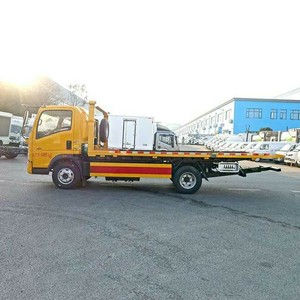 Sinotruk HOWO Factory 4x2 <b>Flatbed</b> Wrecker Tow <b>Truck</b> 3Ton-6Ton Road Rescue Vehicle for Sale - Product Image 5