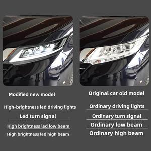 Ensemble de phares à LED 12V avec lentille, 50W, 6000 Lumens, 8000K, pour Odyssey 2015-2021, feux de jour, clignotants dynamiques, blanc - Product Image 4