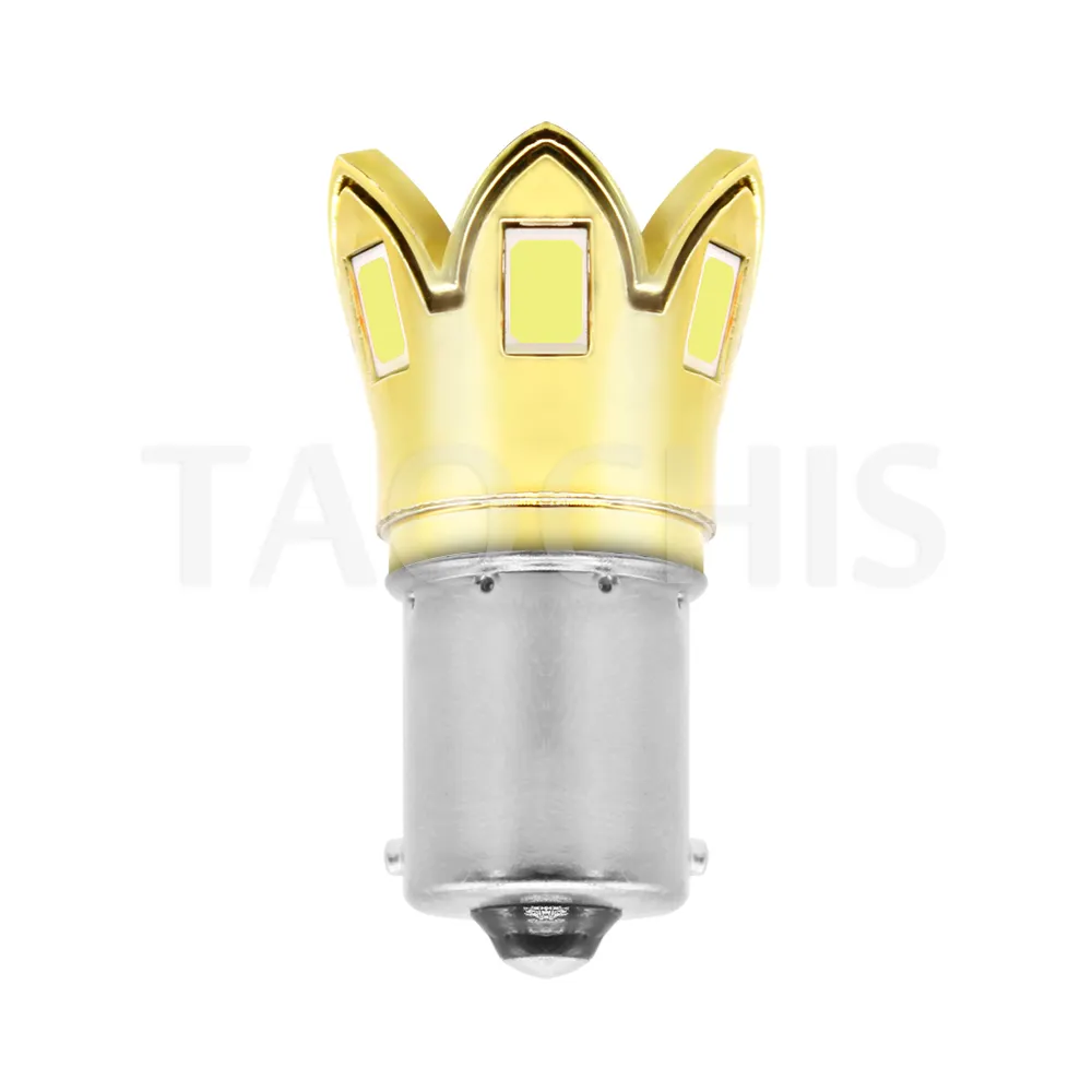 TAOCHIS AUTO LED light bulbs 1156 1157 Car 12x6040w Chips LED 12V24V Stop Brake Light Replaces Rear Lamp White Red Yellow light