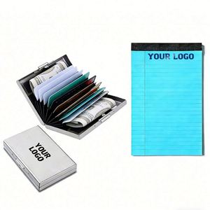 Porta Tarjetas de Identificación Personalizado con Logotipo para Abogados y Bancos, Regalo Promocional Empresarial, Regalos Promocionales Personalizados al por Mayor - Product Image 1