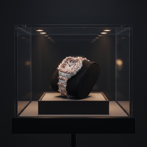 Montre mécanique <span class=keywords><strong>automatique</strong></span> de luxe en moissanite de haute qualité, style hip-hop glacé, étincelante, testée au diamant - Product Image 2