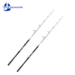 Canne à jigging Yajie Aquahunter 1,675 m, action moyenne rapide, guides Fuji, pêche en mer, eau salée - Product Image 3