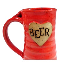 Fabricant OEM/ODM en gros de mugs personnalisés en céramique faits à la main avec support pour biscuits intégré