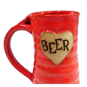 Tazza di sterco del supporto della tasca del biscotto del produttore ceramico su ordinazione fatto a mano all'ingrosso - Product Image 2