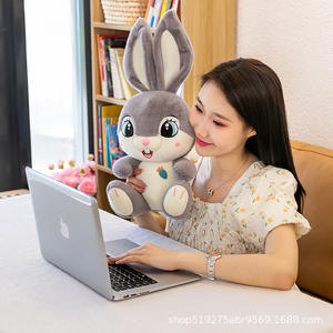 OEM/ODM مخصص لطيف الكرتون لينة أرنب أفخم لعبة جميلة آذان طويلة بيلوش الأرنب لعيد الفصح PP القطن شغل - Product Image 4