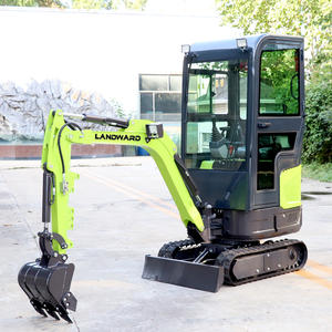 A terra prezzi bassi Mini escavatore cingolato compatto scavatore all'ingrosso 1.5 Ton Micro escavatore Diesel con accessori personalizzati - Product Image 6