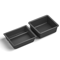 Boîte de rangement pour console centrale en ABS floqué pour Tesla Model 3 Highland Y Juniper, accessoires de rangement, kit intérieur