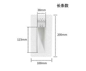Luz de escalera empotrada sin bisel Trimless al aire libre IP65 Sensor de cuerpo impermeable para lámpara de pie montada en la pared luz LED de paso de escalera - Product Image 4