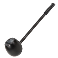 Erliao Petite pipe à fumer en bois de qualité supérieure, fabriquée à la main, design traditionnel, portable et durable