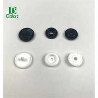 Boutons-pression ronds en plastique T5 pour accessoires de sac de bricolage Attache à bouton rapide pour vêtements et artisanat pour bavoirs et autres projets