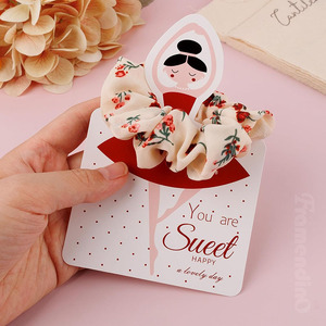 Organizador de cartón para diademas, papel de pizarra blanca de 15x10 para accesorios para el cabello, tarjetas de joyería, rojo, 10, 20, 50 unidades - Product Image 3