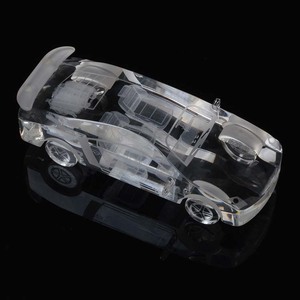 Modello di <span class=keywords><strong>auto</strong></span> in cristallo di vetro trasparente dal Design delicato all'ingrosso <span class=keywords><strong>per</strong></span> souvenir di collettori di modelli - Product Image 4
