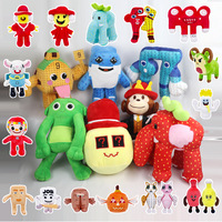 Nouveaux produits transfrontaliers : Boîtier décodeur en peluche créative M0185 9 House, en coton PP, jouets originaux