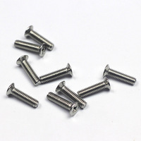 DIN 965 acier inoxydable 304/316 boulons croisés à tête plate GB819 vis cruciforme M4 modèle tête fraisée surface plane ODM pris en charge
