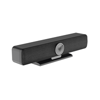 Barre de son tout-en-un avec caméra de conférence 4K Caméra audio-vidéo Connectivité USB Type-C pour réunion