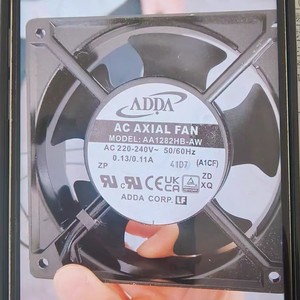 ADDA พัดลมระบายความร้อนแบบไหลตามแนวแกน AA1282HB-AW 220V 50/60Hz 120 มม.พัดลม AC สำหรับระบายความร้อนคอมพิวเตอร์ - Product Image 1
