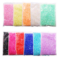 Toptan yapay elmas 1.5 ~ 8.0mm reçine düz geri jöle AB renk sanat DIY dekorasyon Strass aplike Rhinestones