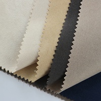 Tissu en daim synthétique 100% Polyester, chaîne pour chaussures, coussin