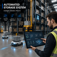 Développement de systèmes de stockage automatisés : Logiciel d'entrepôt intelligent pour le suivi des stocks, la gestion des commandes et le contrôle des robots