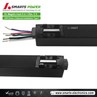 277Vac Triac & 0-10V 5 en 1 gradation tension constante alimentation LED 48Vdc LED Driver 96W pour piste magnétique lumière LED