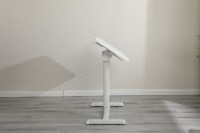 Table pliante ADA en MDF avec vérin à gaz pour réglage de la hauteur, idéale comme console, bureau pour ordinateur portable, ou table d'appoint – Design moderne et minimaliste